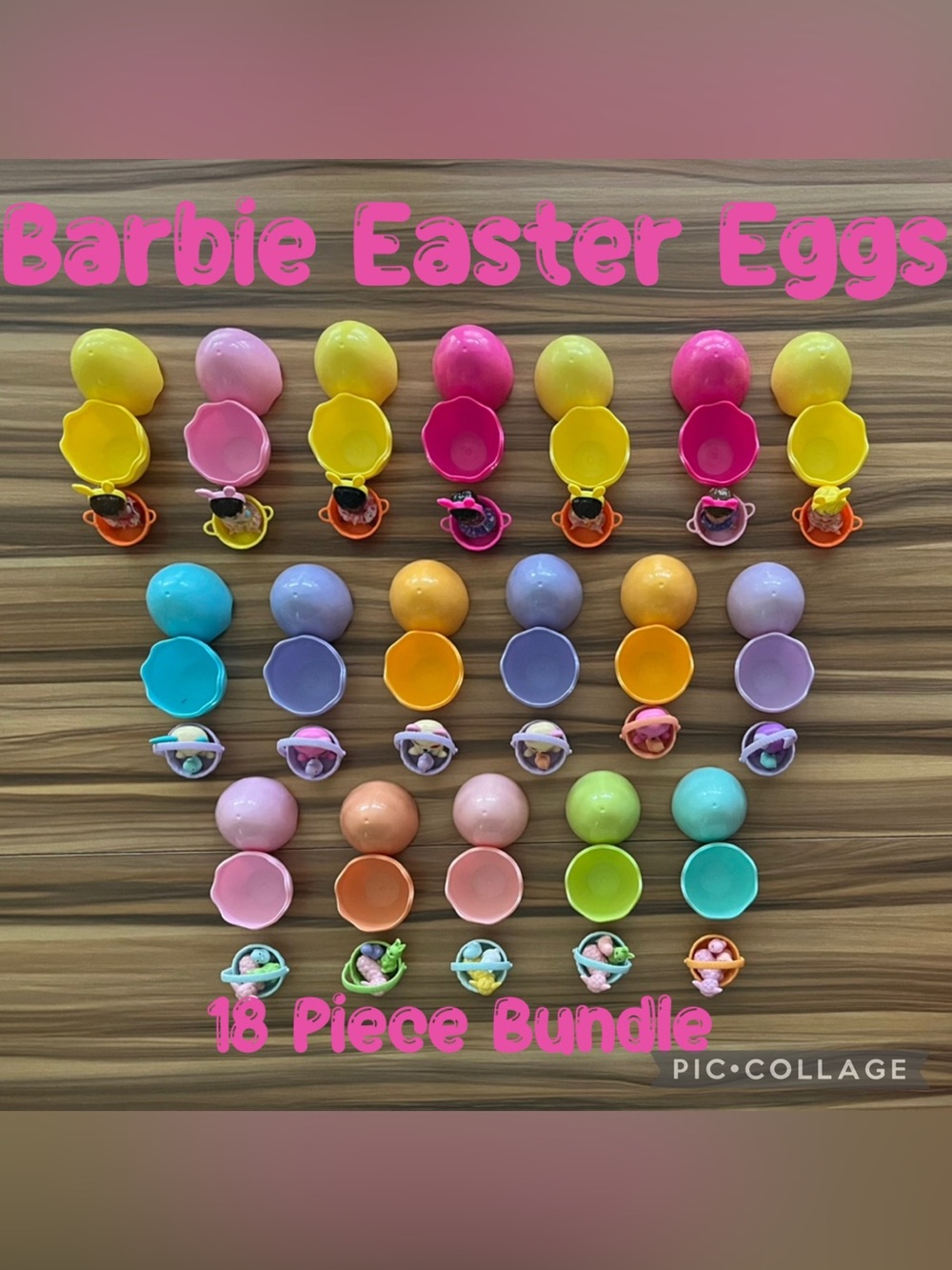 Barbie Color Reveal Easter Eggs 18 Egg Bundle